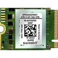 Swissbit SFPC015GM1EC1TO-I-5E-A26-STD ດຣາວດິສ Solid State - SSD ອຸດສາຫະກຳ M.2 PCIe SSD, N-20m2 (2230), 15 GB, 3D TLC Flash, -40C ຫາ +85C
