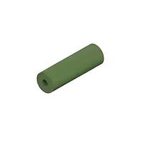 Kemtron - TE Connectivity 2452682-1 ທູບອະລູມິນຽມ Nickel Fluorosilicone EMI Gasket ທີ່ຜ່ານການອອກແບບ Extruded 3.2mm OD x 1.1mm ID x 1m L