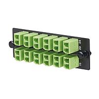 Panduit FAP12WWDLCZ ຕົວເຊື່ອມເສັ້ນແສງ Fiber Optic Connectors FAP w/12 LC Dupl Adapters (LM) Zirconia