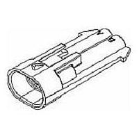 Aptiv 15433700 ຕົວເຊື່ອມ CONN M/P 1502W M SLD LT GRA NYLON
