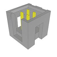 Samtec HTSS-112-01-TM-DV ສະຕຣິບທາມິເນລທີ່ມີການຄຸ້ມຄອງ .100" ທີ່ທຳງານອຸນຫະພູມສູງ