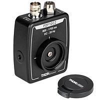 THORLABS PDF10C2 InGaAs ເຄື່ອງກວດຈັບພາບທີ່ຂະຫຍາຍ (800 - 1700 nm, Fixed Gain, 8-32 / M4 Mounting Holes)