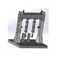 HST HMP800-2000 Steel Strand Anchor Connector ເຄື່ອງທົດສອບຄວາມເມື່ອຍລ້າ (5000kN)