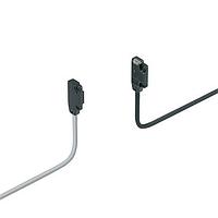 Panasonic Industrial Automation EX-13SA ເຊັນເຊີເວີໄຟຟ້າອິເລັກທຣອນິກ THRU, ລອດແຄບແນ່ນ, ດ້ານໜ້າ, NPN, VR, L-ON, 500mm, 12-24VDC