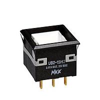 NKK Switches UB215KKG016B ປຸ່ມກົດສະແກນ LOW PROFILE PSHBTTN ILLMNTD/PC AND SLDR