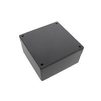 Hammond Manufacturing 1591XXUBK ກອງປົກກັນ FLAME RETARDANT ABS 4.9x4.9x2.25 ສີດຳ