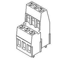Molex 39880-0724 ບລັອກຂໍ້ຕໍ່ຄົງທີ່ DUAL LEVEL 5.08 24 A ASY 4.0MM 2 WIRE BLK