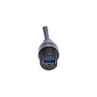Amphenol LTW UA30ML-NAML-SB001 ສາຍ USB / ສາຍ IEEE 1394 USB, ປະເພດ A 3.2 Gen1, ພລາສຕິກ, 1A, ຕົວເຊື່ອມຊາຍ, ຕົວເຊື່ອມຊາຍຕົວເຊື່ອມຊາຍ, ການກະຈົດດ້ວຍການກວດສອບ, ມີການຄຸ້ມຄອງສອງທ້າຍ, ຄວາມຍາວ 1000mm, IP67
