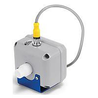 OMEGA FMG84A ເມັດອຸປະກອນວັດອັດຕາໄຟຟ້າລະດັບຕ່ຳ ສໍາລັບທ່ອງ/ທົວ 1/4 ໃນ ຫາ 3/4 ໃນ (± 1 %, 93 °C, 20 GPM, 3/4 in, NPT Male, PVDF, 0.75 in, 10 to 15 Vdc, 8-pin mini DIN)