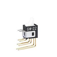 NKK Switches GW22LBV ປຸ່ມສະຫນອງ Paddle Switches DPDT ON-ON WHT VERT PADDLE ACTUATOR