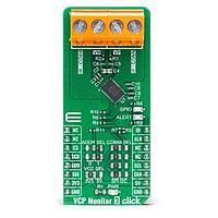 Mikroe MIKROE-4222 ຕິດຕາມກຳລັງໄຟ, ກຳລັງແລະແຮງດັນໄຟ VCP Monitor 3 Click