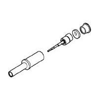 AMP Connectors - TE Connectivity 1218689-1 ຕູ້ແລະການເຊື່ອມຕໍ່ Panel SZ8 COAX PIN,A600 RG141,FR/RR
