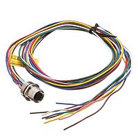Molex 1200845002 ເສັ້ນສາຍອ່ານຄ່າ / ເສັ້ນສາຍກະທົບ UL.M12-8P-FE-REC-M16-1.0M