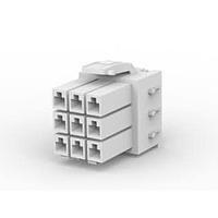AMP Connectors - TE Connectivity 177903-1 ກອງສາຍສະບັບ HSG PLUG 9P .156 NAT