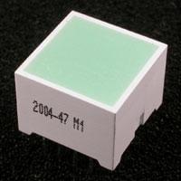 Kingbright DE4SGD ແຖວໄຟ LED ສີຂຽວ 568nm 80mcd ແຖວໄຟກະຈາຍແສງ