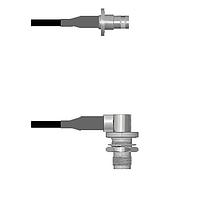 Amphenol Custom Cable Q-080490008060i ການປະກອບສາຍ RF BNC-SJB/TNC-RJ RG58 60I
