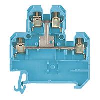 Weidmuller 0363680000 ບລັອກຕິມເນຍລະບົບ DIN Rail DK 4QV/35 BL