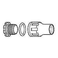 Raychem - TE Connectivity CES-5 ຝາສິ້ນ HS STANDARD CES 1 LEG, 69.85-36.32mm