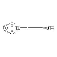 Volex 2163H 10 C3 ສາຍພະລັງ AC H03VVH2F 1.8M ສະຫະລັດເກົາຫລີ ສີດຳ