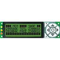 Matrix Orbital LK204-7T-1U-YG-LV LCD Character Display Modules 20x4 ຂໍ້ຄວາມສີດຳ ເຫຼືອງ/ຂຽວ ຟ້າ/ດຳ ຕ່ຳແຮງດວງ 7 ປຸ່ມ