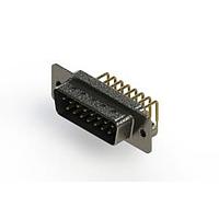 EDAC 629-M15-340-LN2 ຕົວເຊື່ອມ D-Sub - ຕົວເຊື່ອມ D-Sub ມຸມຂວາ ຄວາມໜາແບບມາດຕະຖານ