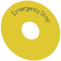 SIEMENS 3SU19000BB310DA0 ຈານຮັບ BACKING PLATE, YLW, O.D. 75MM, ປຸກປັ່ນສຸດທ້າຍ