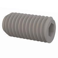 Essentra Components 0150013T100 ຊຸດສກຣູ Set Screw, ຫົວບໍ່ຊອກເກດ, 1/2-13 ການດັບກະດູກ, 1 ຍາວ