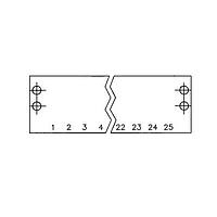 Cinch MS-4-142 ສາຍມາກກິ້ງ MARKING STRIP 4 TRM