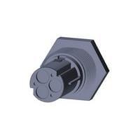 AMP Connectors - TE Connectivity 2213464-1 ກອງຖົງແບດເຕີຣີ 3P PIN HSG, PNL MNT CODE A
