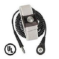 Desco 09184 ມີສາຍດິນ, ສາຍຜ່ານຂ້າງປັບໄດ້ ADJ WRSTRAP 6' ONYX