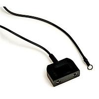 SCS LPCGC151M ສາຍດິນລົດຕ່ຳຮູບແບບ Common Ground, Low-Profile 15Ft, 10mm Stud, 1 Meg Resistor