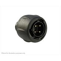 Eaton Souriau-Sunbank UTS6124PSCR ປລັກ ປລັກພລາສຕິກ, ບໍ່ມີກັບຫຼັງ, ສໍາລັບການຕິດຕໍ່ສະບັບຜູ້ຊາຍ 4 ຕົວ, IP68/69K