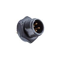Amphenol LTW 1BD-03PMMS-SC7001 ຕົວເຊື່ອມມາດຕະຖານຮູບວົງກົມ STANDARD CNC PIN PNL SCRW 3PIN M CONN