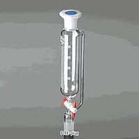 DaiHan GL.168.210.03B ຈອກກະທົບ, ການປົກປ້ອງຄວາມດັນ, ມີສັນຍາລັກ, 24/40-ກອນ, ມີການປິດດ້ວຍແກ້ວ, 100ml