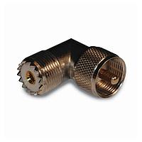 Amphenol RF 182134 ອະເດັດເຕີ RF - ໃນຊຸດ UHF JACK ເປັນ UHF PLUG ADAPTER
