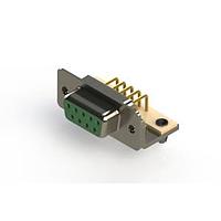 EDAC 630-M09-240-GT3 ຕົວເຊື່ອມ D-Sub - ຕົວເຊື່ອມ D-Sub ມຸມຂວາ ຄວາມໜາແບບມາດຕະຖານ