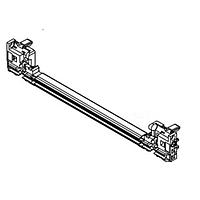 BIVAR CPCI-N340 ຕູ້ວາງແລະຕູ້ວາງ Racks & Rack Cabinets METAL NAR CARD GUIDE 12.38" L, .100 SLOTW