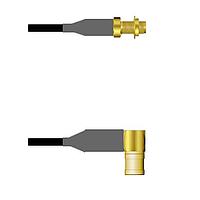 Amphenol Custom Cable Q-2Y03U0008108i ສາຍສະບັບ RF SMA-SJB/SMB-RP RG58 108I