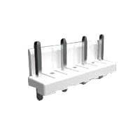 AMP Connectors - TE Connectivity 4-1123724-5 ຮອງສະໜອງແລະກອງສາຍສີ 3.96EP HDR ASSY 5(9)P ແດງ