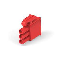 AMP Connectors - TE Connectivity 1-172166-2 ຮູງຮັບປະກອບກະແຈ MINI 3P ສີແດງ