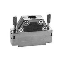 Amphenol CONEC 165X10139XE ປົກກັນຄວາມຕື່ນເຕັ້ນ Backshell PLASTIC HOOD 9 POS BLACK