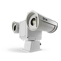 FLIR PT-608 4K AI ກ້ອງຖ່າຍຮູບຄວາມປອດໄພໄລຍະສັ້ນ 4K ທີ່ເບິ່ງເຫັນໄດ້ ແລະ ກ້ອງຖ່າຍຮູບຄວາມຮ້ອນແບບ Pan/Tilt (8.6° × 6.6°, 75 mm F/1.1, 8.3Hz)