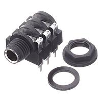 Amphenol Audio ACJS-PC ປະກອບໂທລະສັບ 1/4" (6.35mm) ປະກອບໂທລະສັບສະເຕຣີໂອ