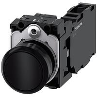 SIEMENS A6X30141446 ສະຫຼຸບສະຫຼຸບມາດຕະຖານ ປຸ່ມກົດ. ສີດຳ