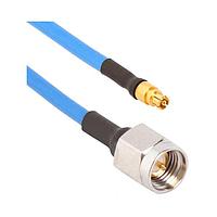 Amphenol 7032-9726 ຕົວແປ RF - ລະຫວ່າງຊຸດ SMPM F VITA67.3-SMA} M 12"CA