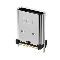 GCT (Global Connector Technology) USB4175-GF-0160-C ປະຕູຊາຍ USB TypeC ສໍາລັບການຊາມພະລັງງານ, ຢຸດຕິງ, SMT, H11.0mm, ສໍາລັບການຊາມພະລັງງານ