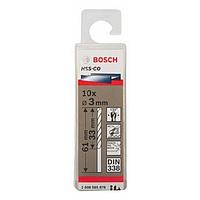 BOSCH 2608585876 ກ່ອງເຈາະໂລຫະ (3mm x 10 piece)