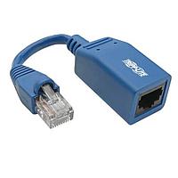 Tripp Lite N034-05N-BL ສາຍຕໍ່ອາເດັດເຕີ 5" CISCO ROLLOVR ADPTR,RJ45,MF