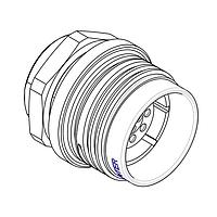 Eaton Souriau-Sunbank RERM14PLN0412Y ຕົວເຊື່ອມ Jam nut RCPT SZ 14 4 CONT SZ 12 Male