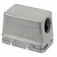 Amphenol Tuchel C146 67R010 500 1 F ຕູ້ປະກອບພະລັງງານຫນັກສ້າງ Side Hood 2 Lever Heavy Mate 10 Way